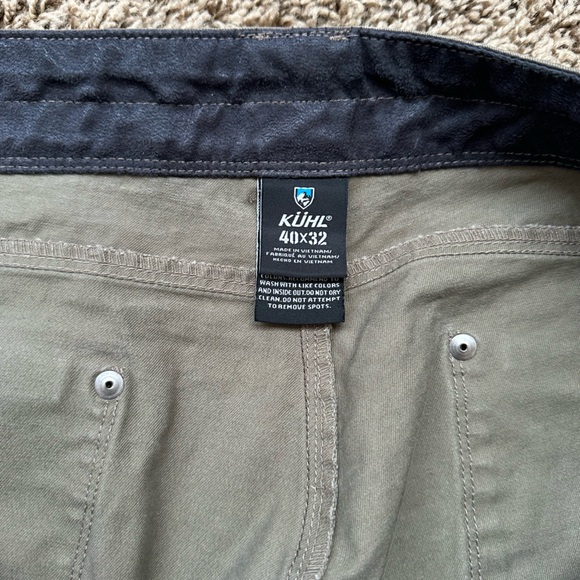 KUHL RYDR Pants Men’s 40x32 Work Outdoor Vintage Patinadye - Picture 11 of 16